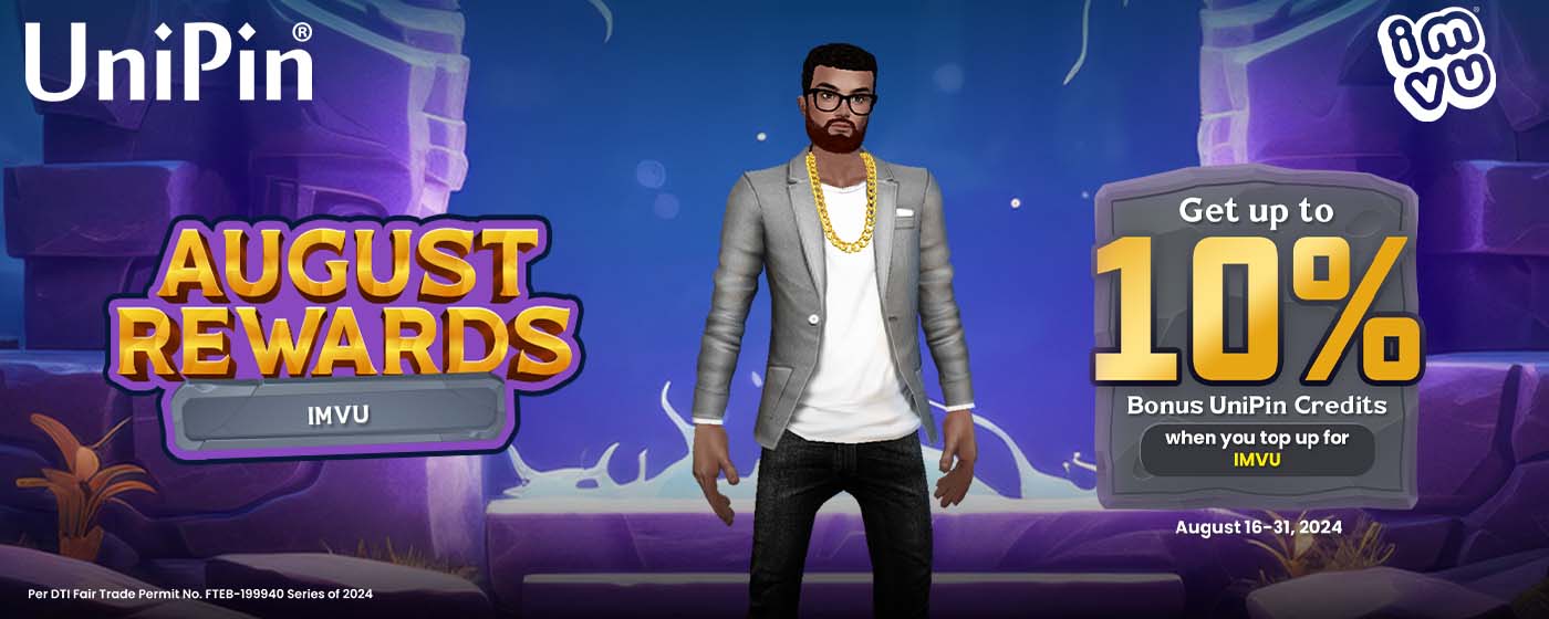 August Rewards: IMVU (PH)